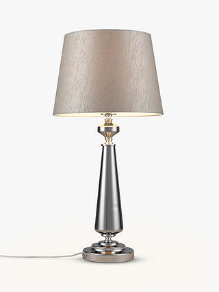 John Lewis & Partners Marissa Glass Sparkly Shade Table Lamp, Grey