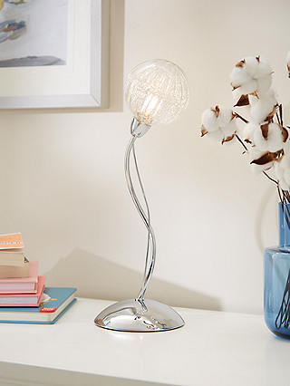 ANYDAY John Lewis & Partners Robertson Table Lamp, Chrome
