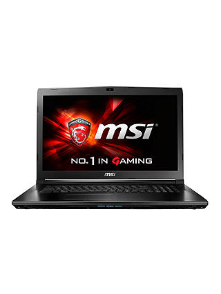 MSI GL72 6QE Gaming Laptop, Intel Core i5, 8GB RAM, 1TB HDD + 128GB SSD, 17.3" Full HD, Black
