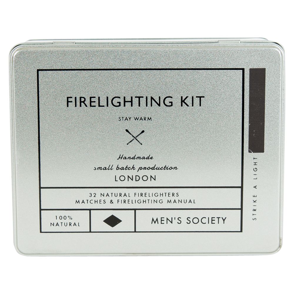Men's Society Firelighting Kit