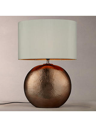 John Lewis & Partners Benjamin Ceramic Table Lamp, Bronze