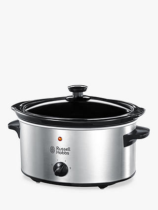 Russell Hobbs 3.5L Slow Cooker, Stainless Steel