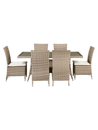 John Lewis & Partners Dante 6 Seater Table & Chairs Set