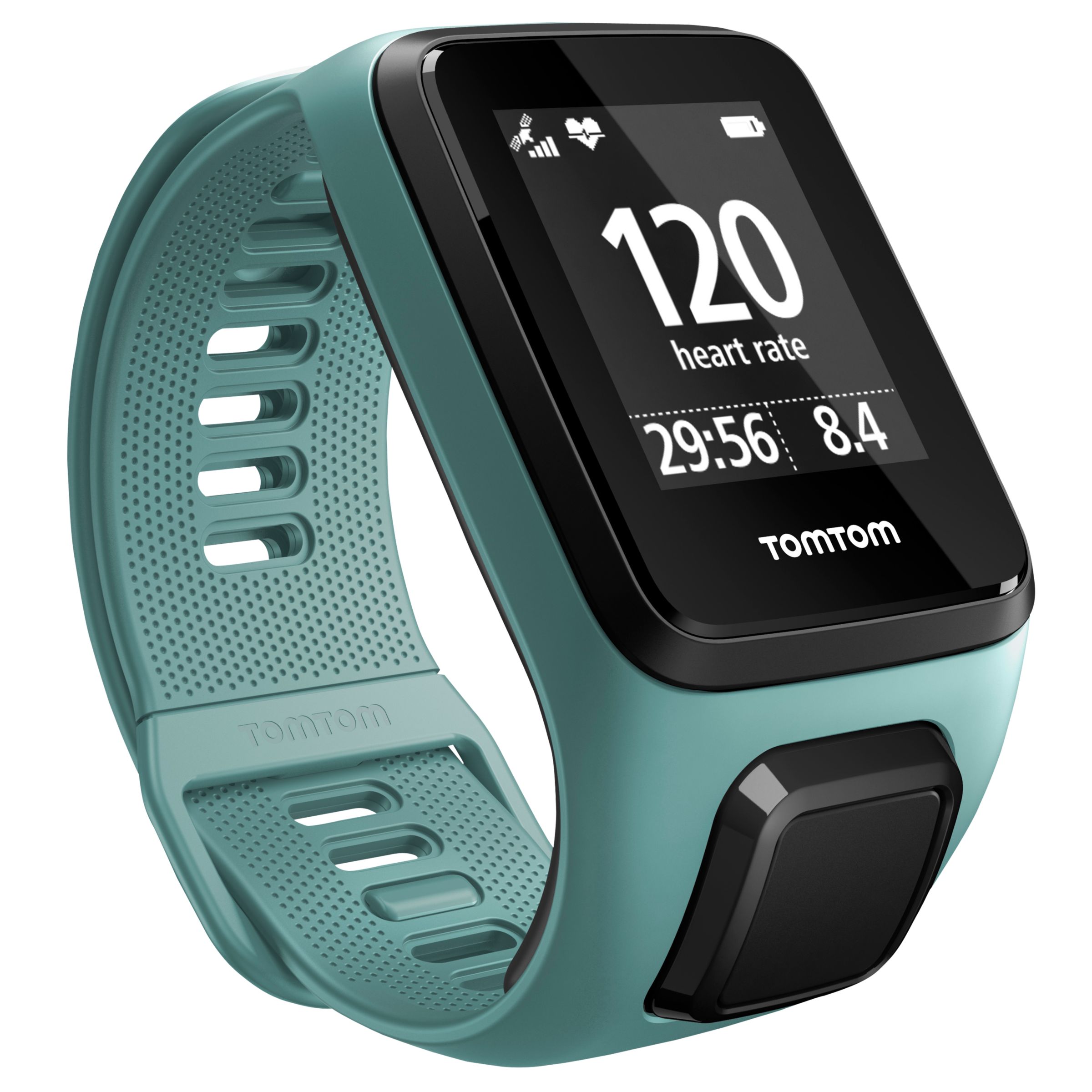 TomTom Spark 3 GPS Fitness Activity Watch, Aqua, Small
