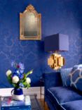 Cole & Son Mariinsky Petrouska Paste the Wall Wallpaper, Blue 108/3011