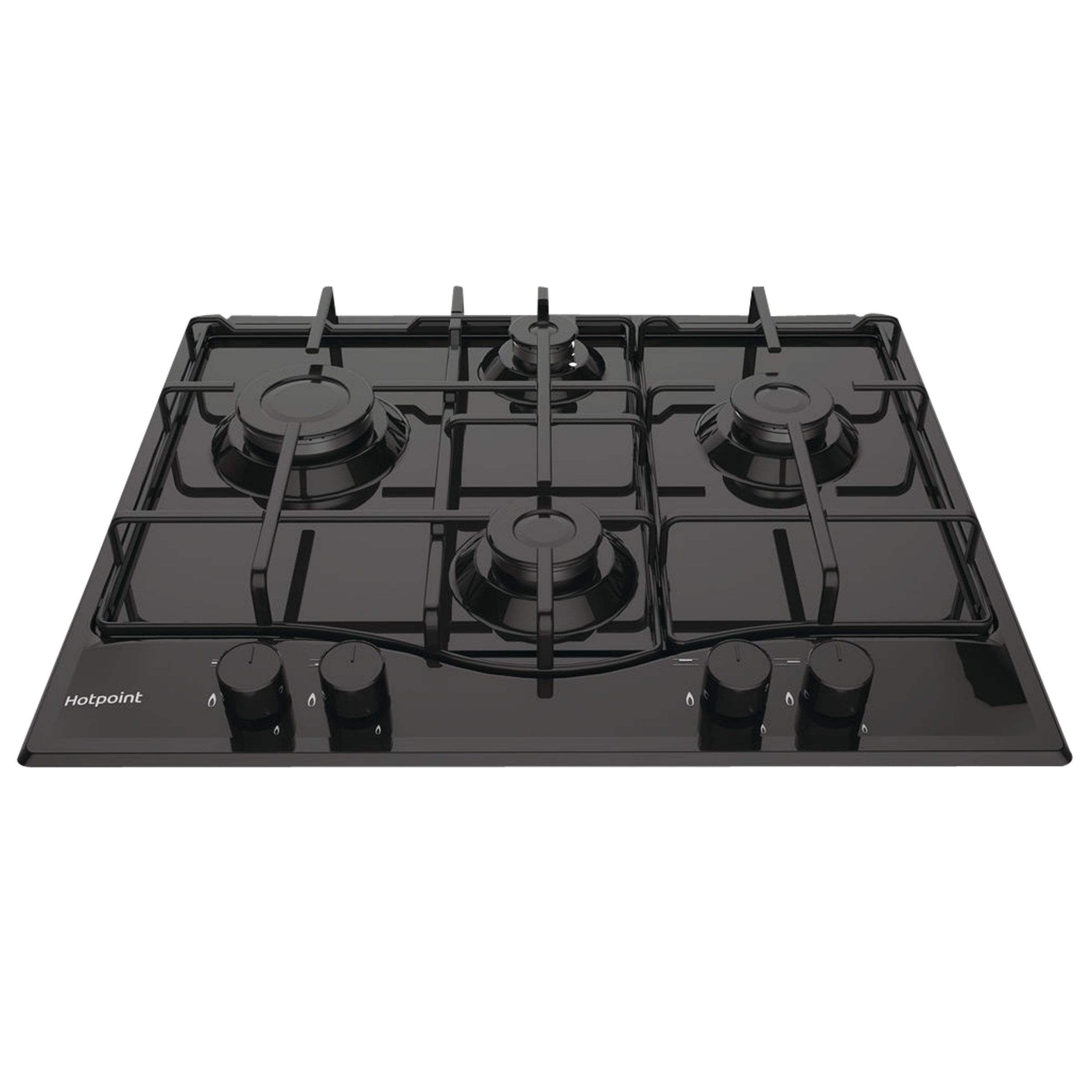 Hotpoint PCN642IXH Gas Hob, Stainless Steel