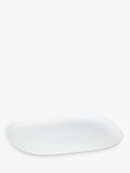 John Lewis ANYDAY Dine Porcelain Platter, 38cm, White