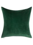 John Lewis Cotton Velvet Cushion, Ivy