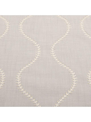 John Lewis Chattis Embroidery Furnishing Fabric, Grey