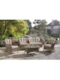 KETTLER RHS Harlow Carr 3 Seater Garden Sofa, Natural