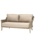 KETTLER Cora Lounging 3 Seater Sofa, FSC-Certified (Acacia Wood), Smoke White