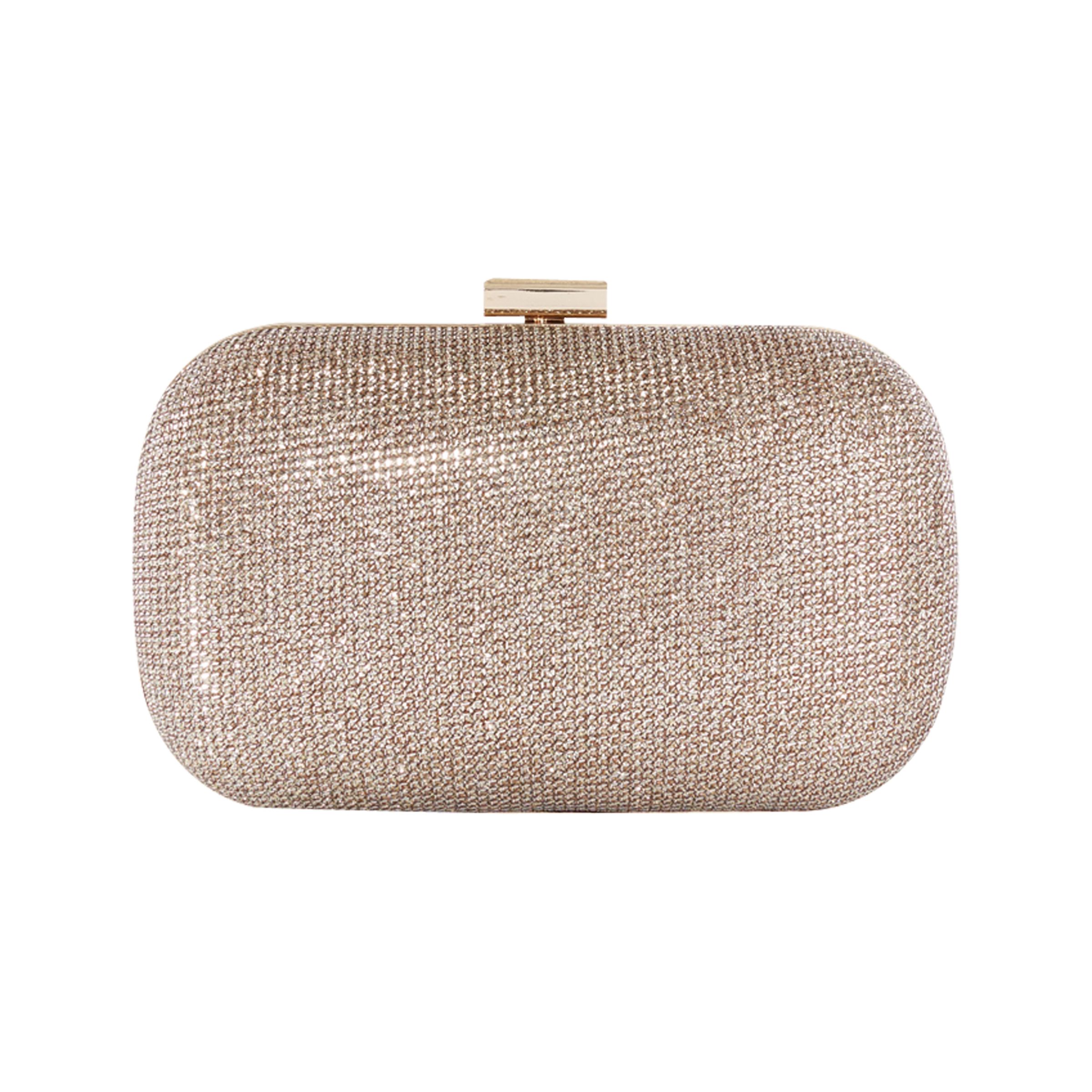 karen millen gold clutch