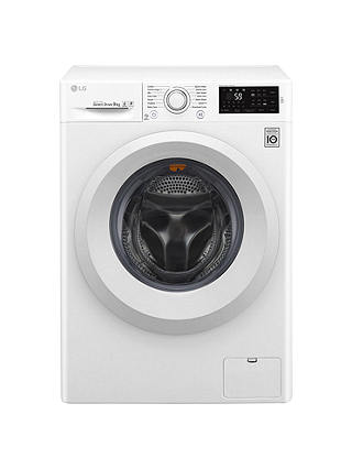 LG FH4U2VFN3 Freestanding Washing Machine, 9kg Load, A+++ Energy Rating, 1400rpm Spin, White