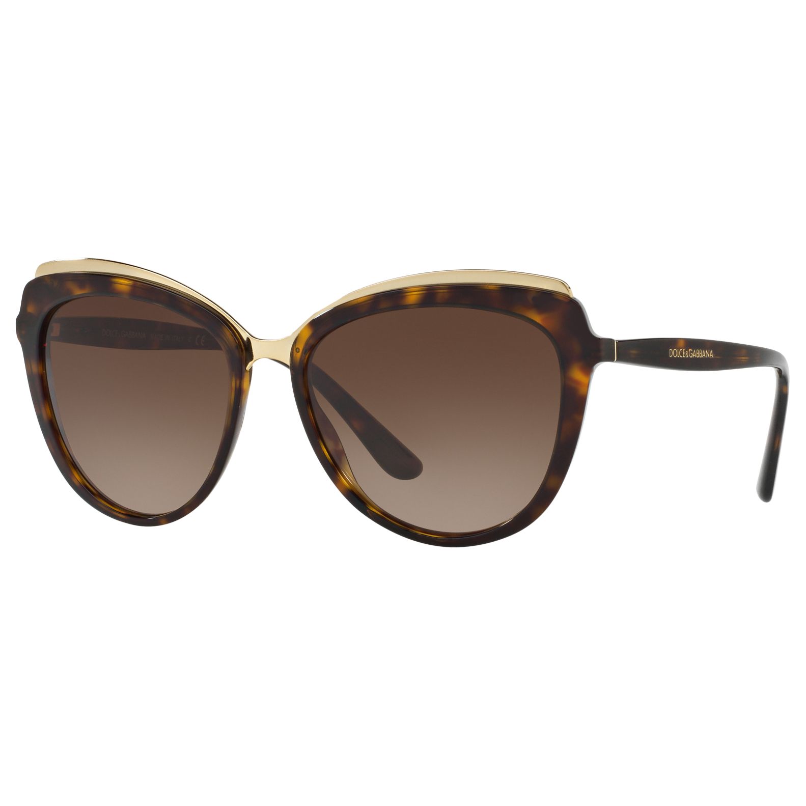 Dolce & Gabbana DG4304 Cat's Eye Sunglasses