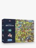 Gibsons Beautiful Britain UK Map Jigsaw Puzzle, 1000 pieces
