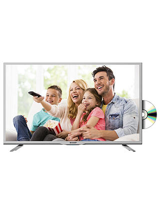 Sharp LC32DHE5111KW LED HD Ready 720p TV/DVD Combi, 32" with Freeview HD, White