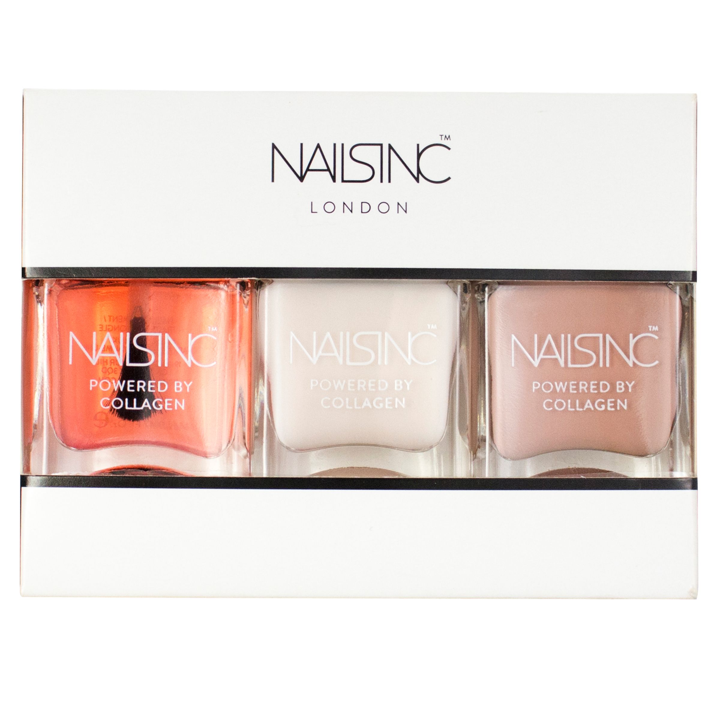 Nails Inc Powered By Collagen Starter Trio Kit