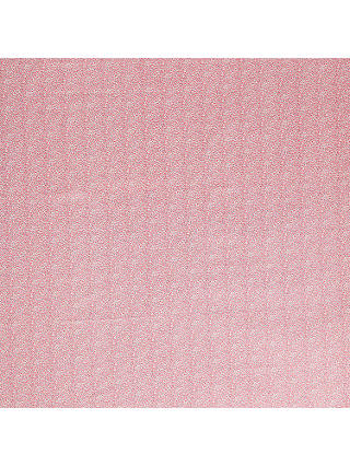 John Lewis & Partners Small Dotty Floral Print Fabric, Pink
