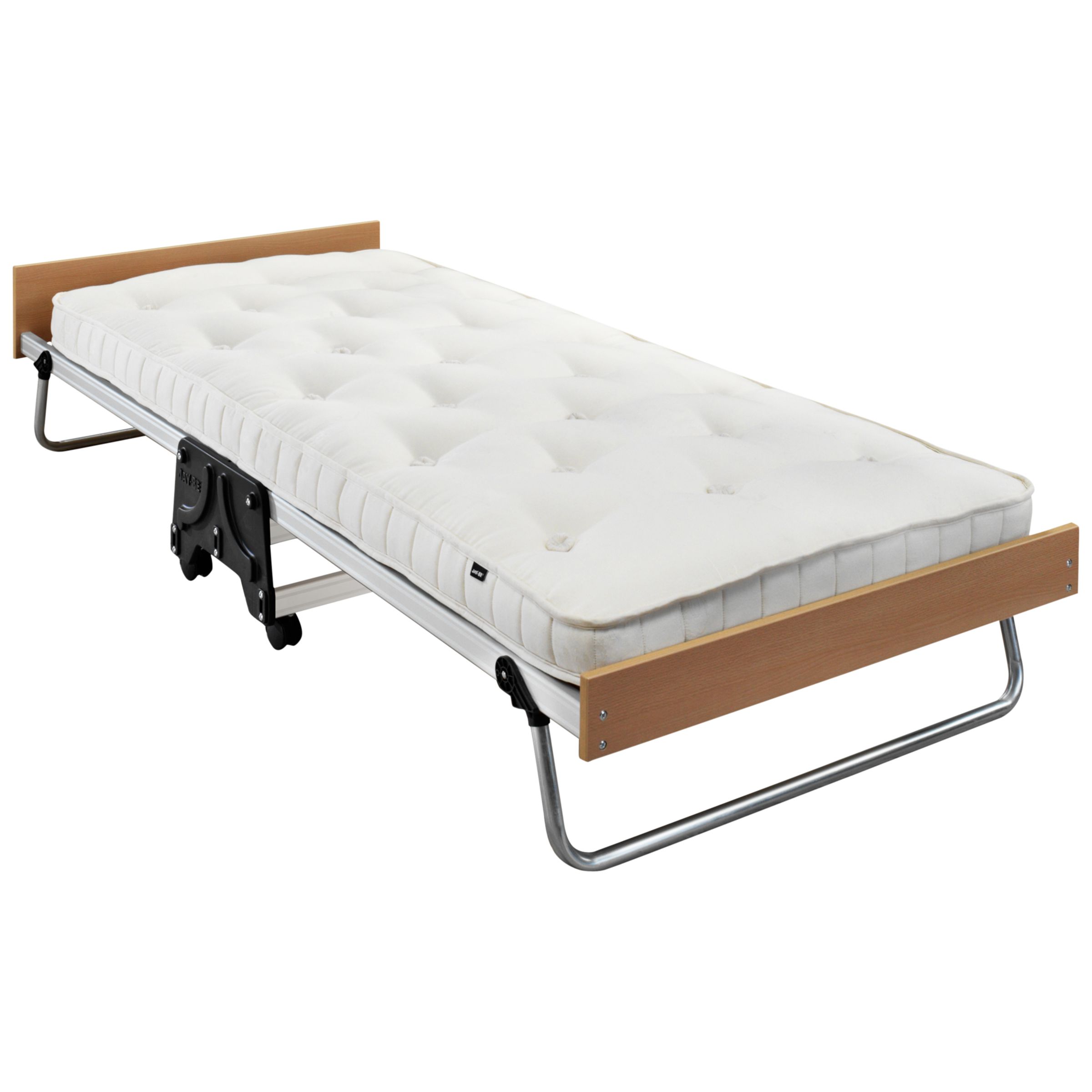 JAY-BE Folding Bed with Natural Pocket Sprung Mattress, Single