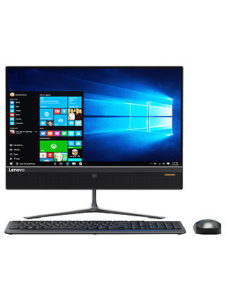 Lenovo Ideacentre 510 All-in-One Desktop PC, Intel Core i5, 8GB RAM, 2TB, NVIDIA GT 940MX, 23" Full HD, Black