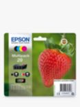 Epson Strawberry 29 Inkjet Printer Cartridge Multipack, Pack of 4