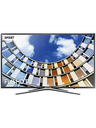 Samsung UE43M5500 LED Full HD 1080p Smart TV, 43" with TVPlus, Dark Grey