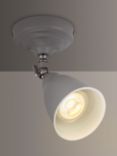 John Lewis Plymouth GU10 LED Single Spotlight, Grey