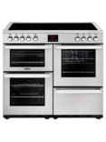 Belling Cookcentre 100E Electric Range Cooker with Ceramic Hob