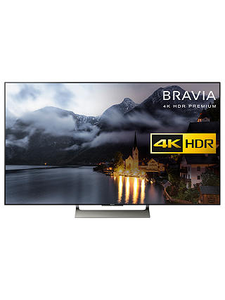 Sony Bravia KD55XE9005 LED HDR 4K Ultra HD Smart Android TV, 55" with Freeview HD & Youview, Black