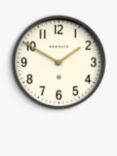 Newgate Clocks Mr Edwards Wall Clock, Dia.45cm, Moonstone Grey