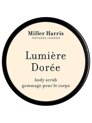 Miller Harris Lumière Dorée Body Scrub, 175ml