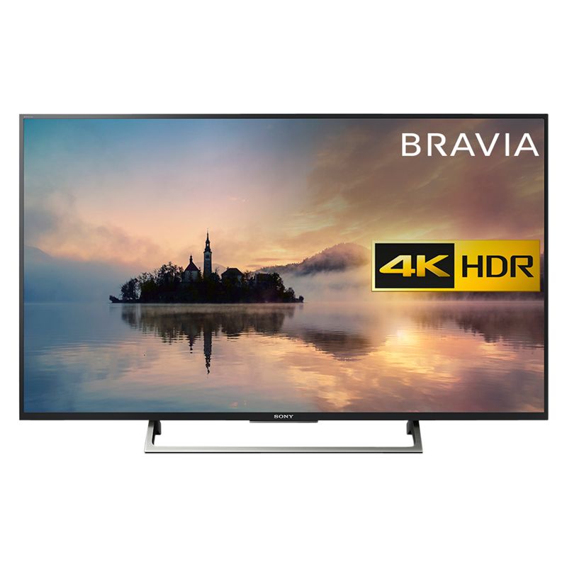 Sony Bravia KD49XE7003 LED HDR 4K Ultra HD Smart TV, 49" with Freeview Play & Cable Management, Black
