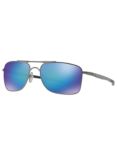 Oakley OO4124 Gauge Prizm Polarised Rectangular Sunglasses