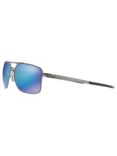 Oakley OO4124 Gauge Prizm Polarised Rectangular Sunglasses