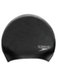 Speedo Long Hair Swimming Cap, Black