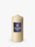 Charles Farris Altar Pillar Candle, H20cm, Ivory