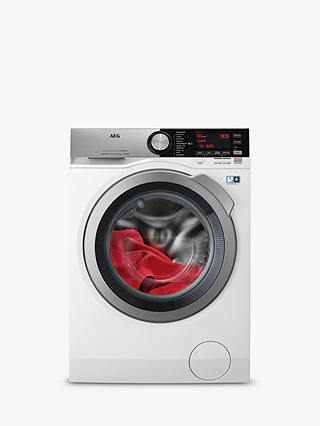 AEG 8000 L8WEC166R Freestanding Washer Dryer, 10kg/6kg Load, 1600rpm Spin, White