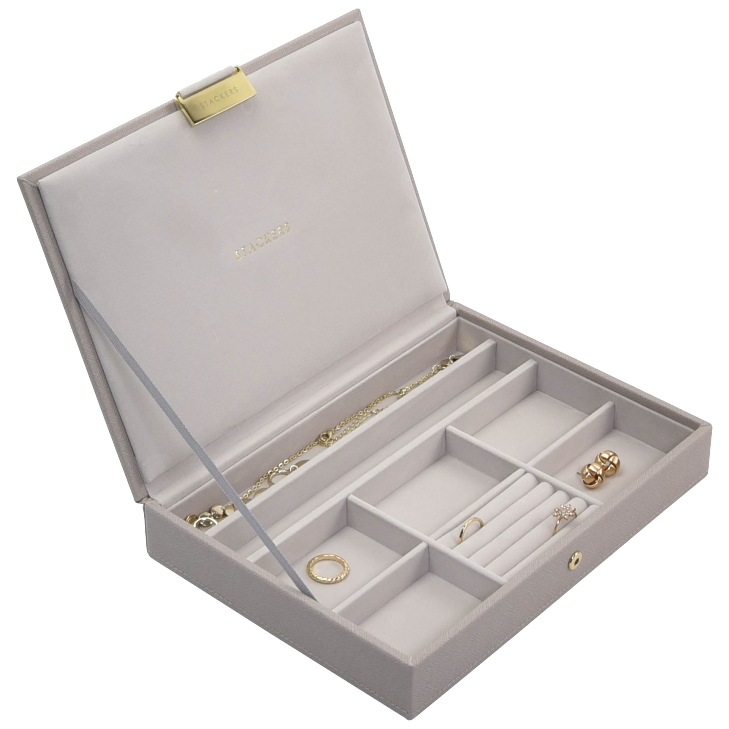 Stackers Taupe Stackers Jewellery Box Classic Size or Design Your Own Set FREE DELIVERY 