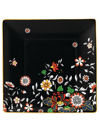 Wedgwood Wonderlust Oriental Jewel Tea Tray, Black/Multi, 14.5cm