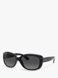 Ray-Ban RB4101 Polarised Jackie Ohh Rectangular Sunglasses