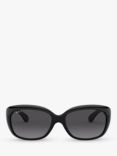 Ray-Ban RB4101 Polarised Jackie Ohh Rectangular Sunglasses