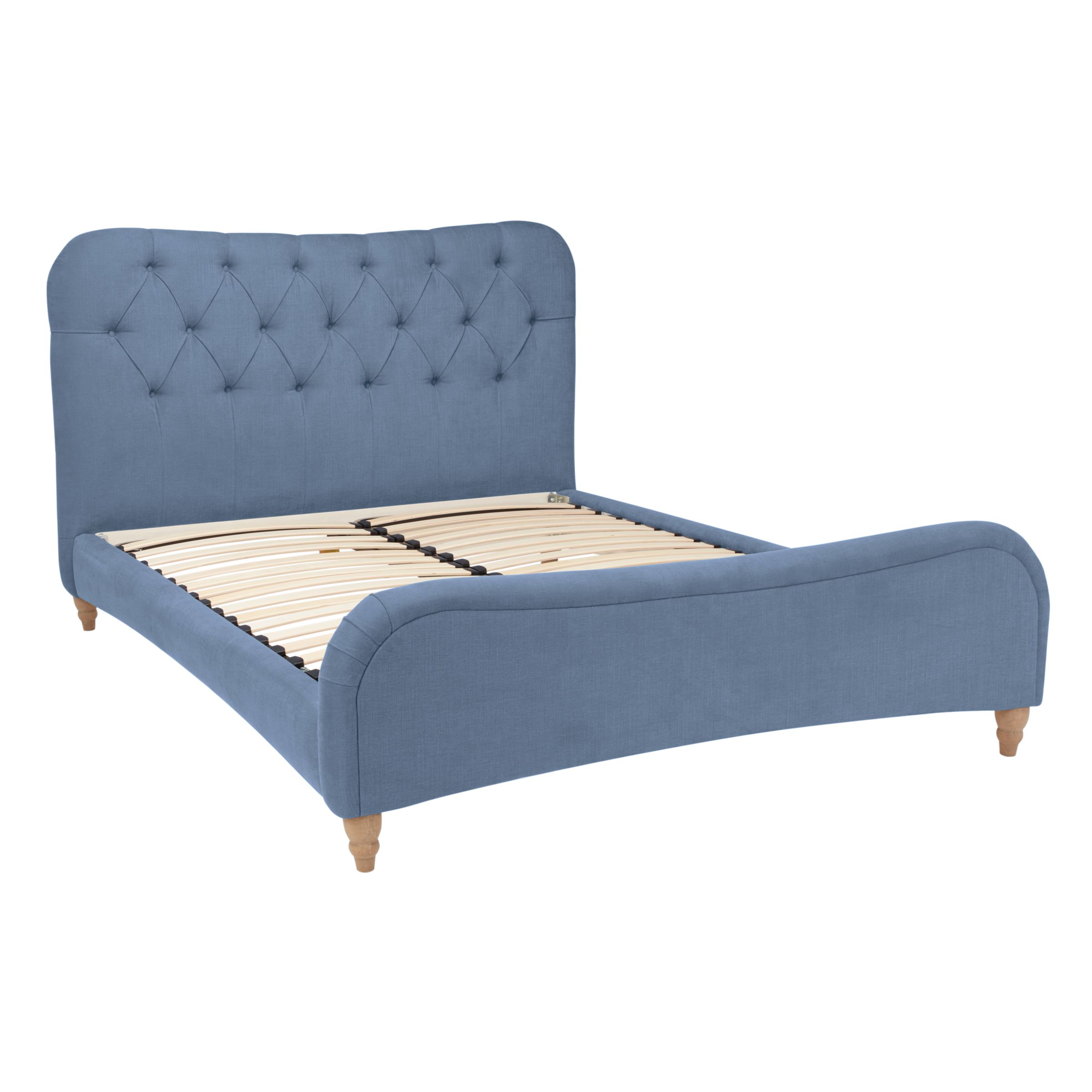 Brioche Bed Frame by Loaf at John Lewis in Brushed Cotton, Double