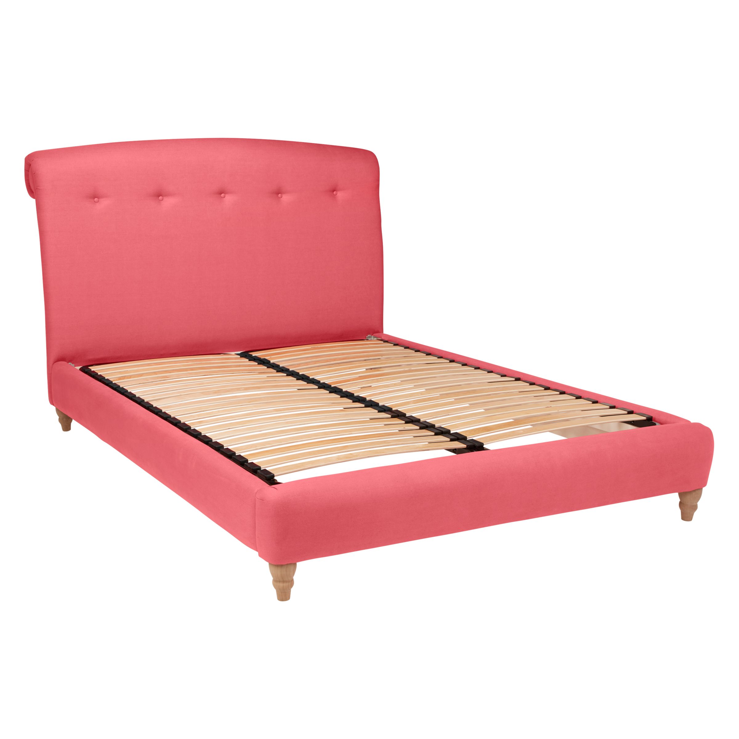 Peachy Bed Frame by Loaf at John Lewis in Clever Linen, Super King Size