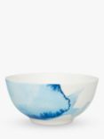 Rick Stein Coves of Cornwall Small Cereal Bowl, Set of 4, Blue/White, Dia.13cm