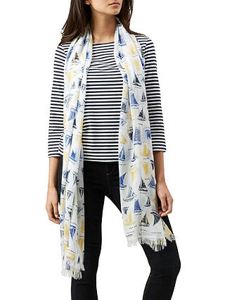 Hobbs Bayview Scarf, Ivory Multi