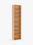 John Lewis Abacus Narrow 7 Shelf Bookcase, FSC-Certified (Oak Veneer)