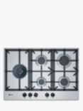Neff T27DS79N0 Gas Hob, Stainless Steel