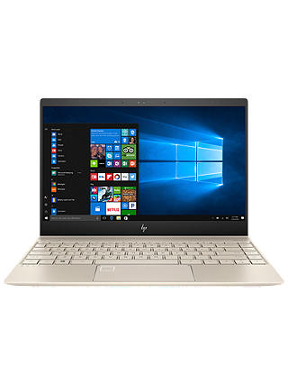 HP ENVY 13-ad014na Laptop, Intel Core i7, 8GB RAM, 360GB SSD, NVIDIA GeForce MX150, 13.3 Full HD Touch Screen, Silk Gold