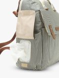 Babymel Robyn Eco Convertible Backpack, Navy Stripe