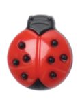 Groves Ladybird Button, 17mm, Pack of 3, Red